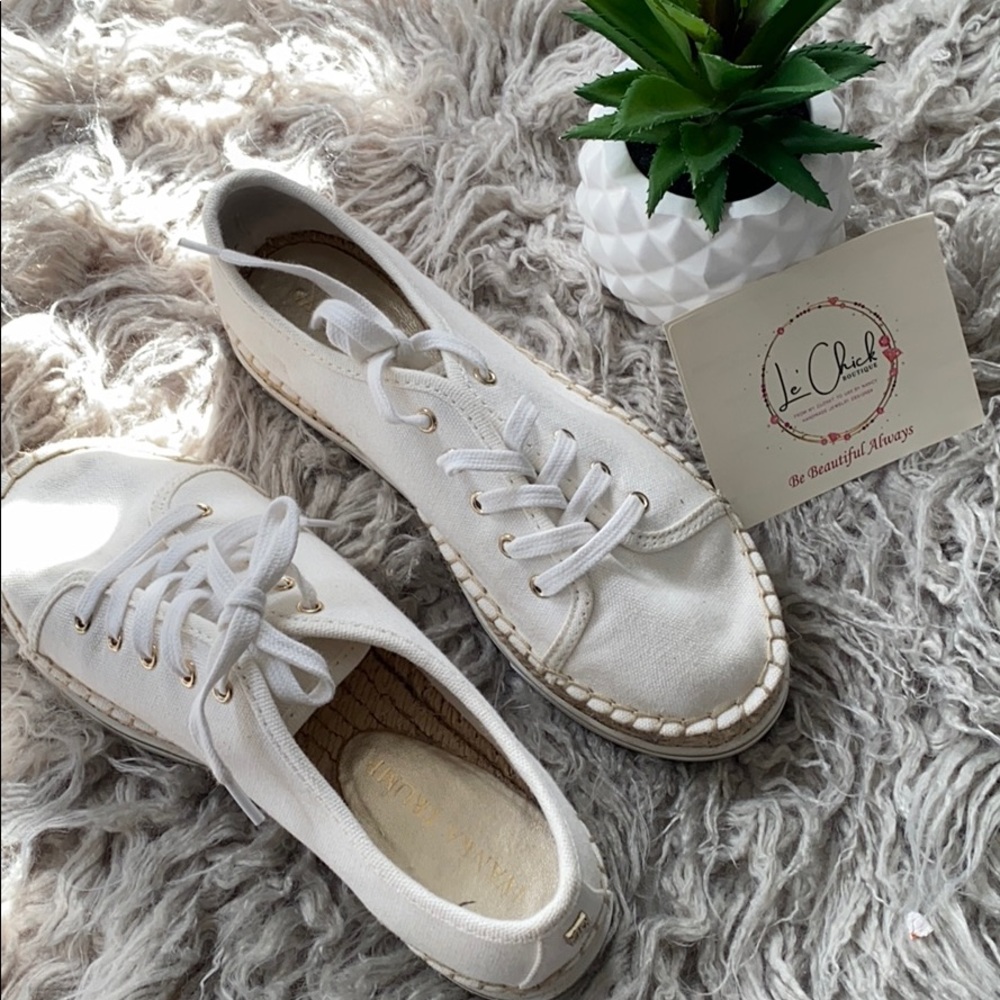 Ivanka Trump white Nallis Sneakers